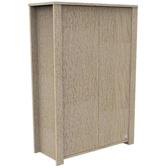 Armoire 2 Portes Marron