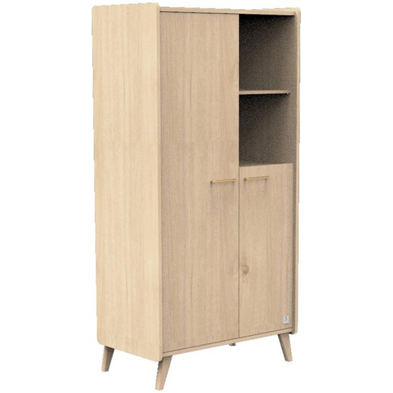 Armoire 2 Portes Marron