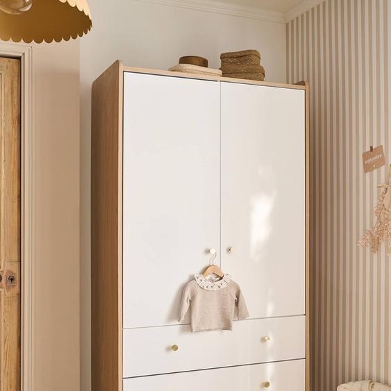 Armoire 2 portes Moonlight blanc