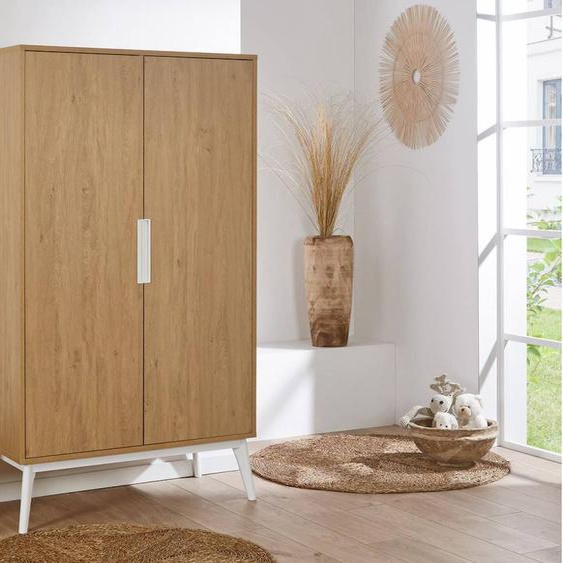Armoire 2 Portes Vintage Octave Chêne