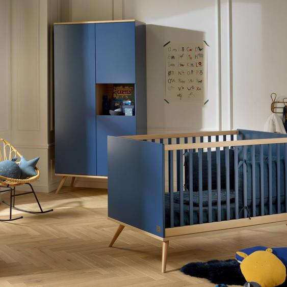 Armoire 3 Portes 1 Niche Bleu