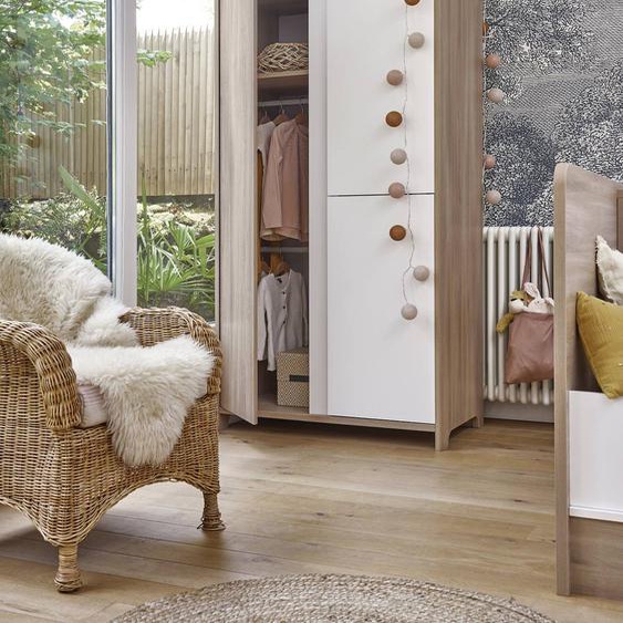 Armoire 3 Portes Sacha Chêne Du Bocage