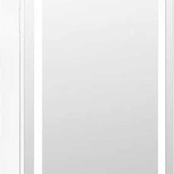 Armoire à bijoux avec miroir et éclairage LED mural blanc