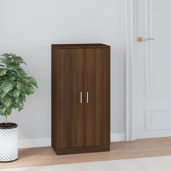 Armoire à chaussures Chêne marron 55x35x108cm Bois dingénierie