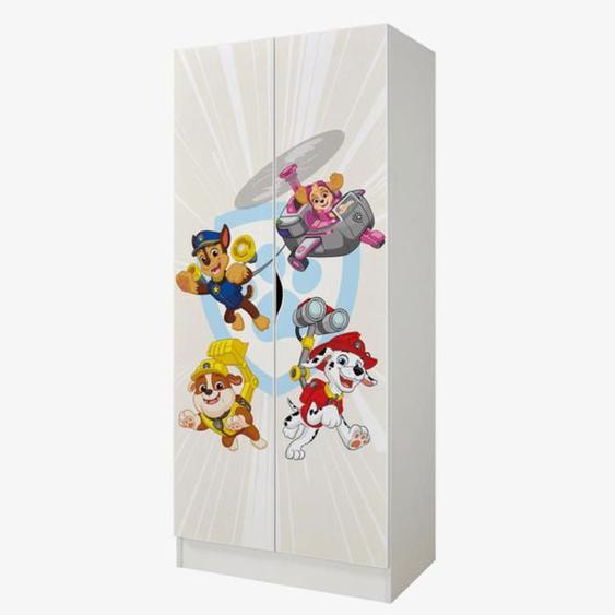 Armoire à Deux Portes - PAW Patrol : La Pat Patrouille - 12 - Dim: 161,5 (H) cm Meubles pour Enfants