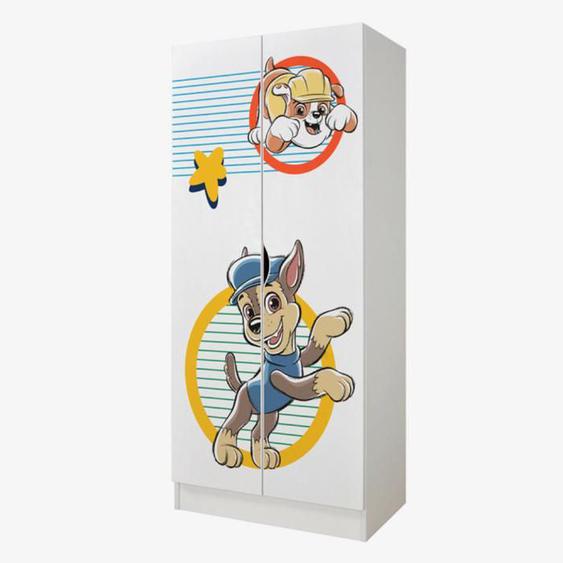 Armoire à Deux Portes - PAW Patrol : La Pat Patrouille - 13 Chase Ruben Dim: 161,5 (H) cm  Meubles pour Enfants