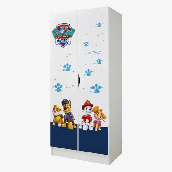 Armoire à Deux Portes - PAW Patrol : La Pat Patrouille - 14 - Dim: 161,5 (H) cm Meubles pour Enfants