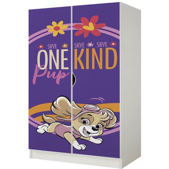 Armoire à Deux Portes - PAW Patrol : La Pat Patrouille - 3 Skye -Dim: 161,5 (H) cm  Meubles pour Enfants