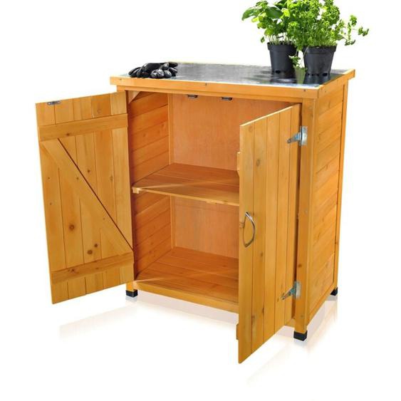 Armoire à équipement Abri de jardin Armoires de cabanon Armoires de cabanon Armoires de jardin + 2 portes