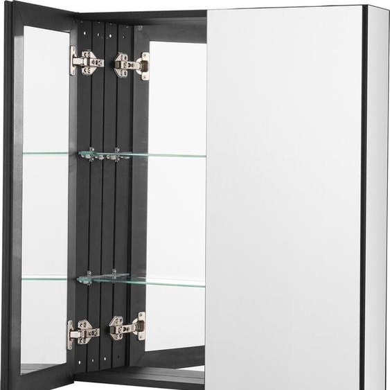 Armoire à pharmacie 26 po x 30 po Armoire à pharmacie avec miroir Étagères réglables