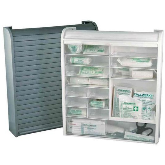 Armoire à pharmacie - LEINA-WERKE - Sani Roll - Blanc - 42x10x48 cm - Sécurité enfants