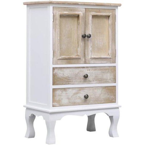 Armoire à tiroirs Blanc 50 x 30 x 80 cm Bois