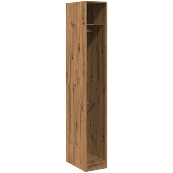 Armoire Artisan-Chêne 30x50x200 cm Matériau dérivé du bois