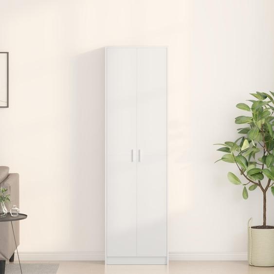 Armoire avec étagère Blanc 55 x 25 x 189 cm Bois dingénierie