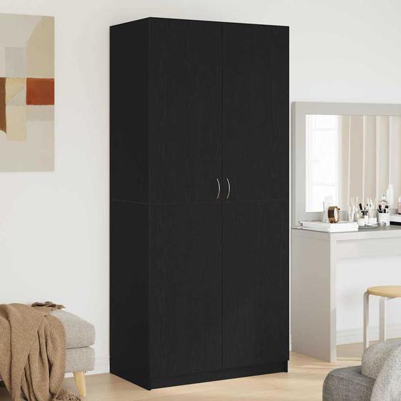 Armoire Chêne noir 90 x 52 x 200 cm Bois dingénierie
