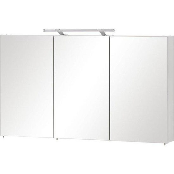 Armoire blanche 120 x 75 cm, revêtement mélaminé