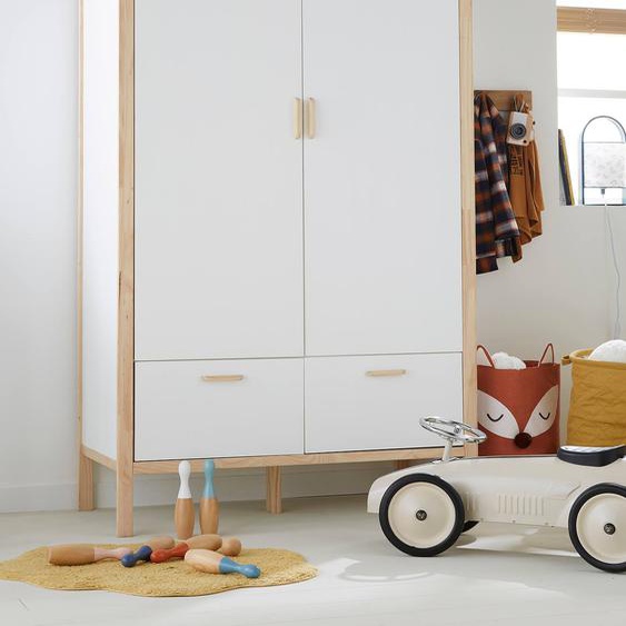 Armoire cabane ROBINSON blanc mate