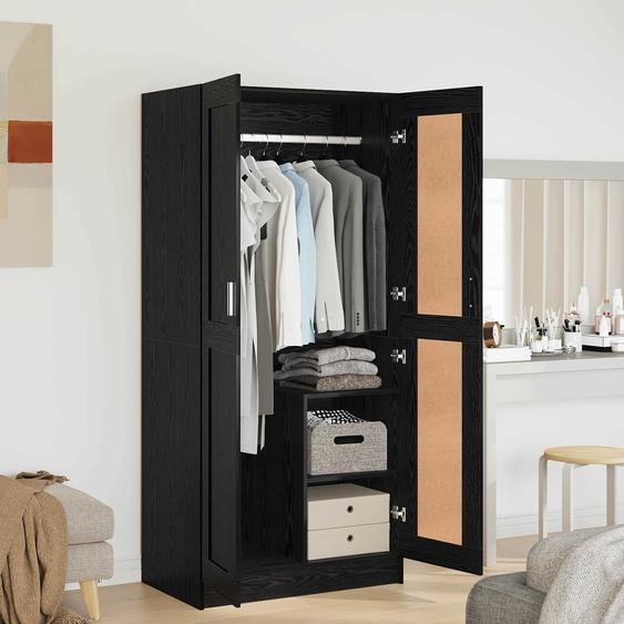 Armoire Chêne noir 82,5 x 51,5 x 180 cm Bois dingénierie