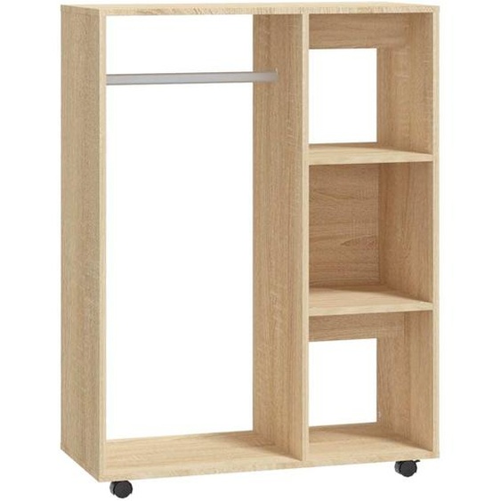 Armoire Chêne Sonoma 80x40x110 cm Matériau dérivé du bois