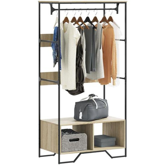 Armoire chêne sonoma 90x50x180 cm bois dingénierie