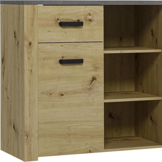 Armoire commode Sideboard Meuble buffet en bois Étagère maison de campagne Commodes