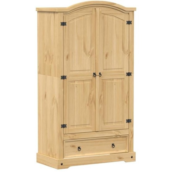 Garde-robe Corona 102x52x186 cm bois de pin massif