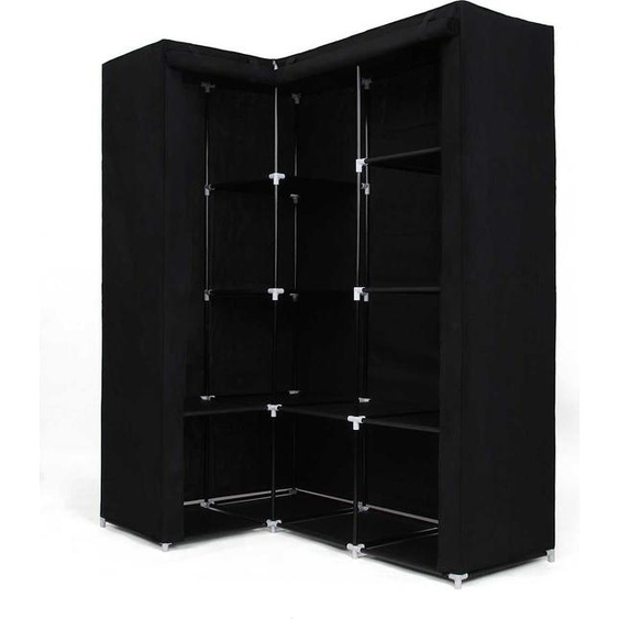 Armoire dangle en tissu noir