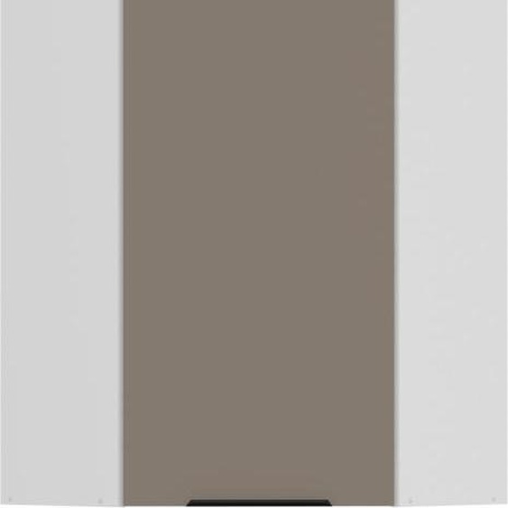 Armoire dangle haute LUNARA 1 - 60x60 cm, beige foncé / blanc