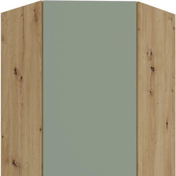 Armoire dangle haute LUNARA 1 - 60x60 cm, chêne vert/artisanal