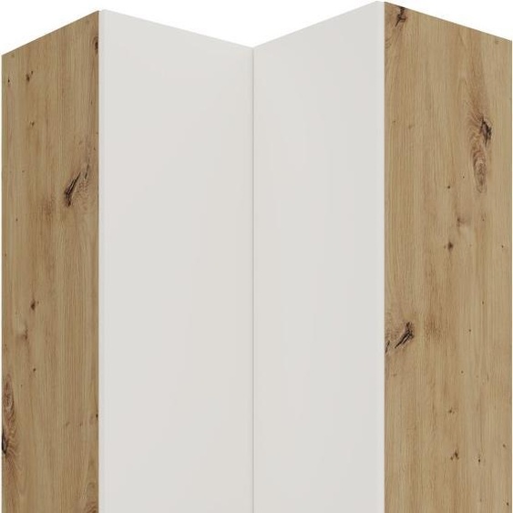 Armoire dangle haute LUNARA 2 - 60x60 cm, chêne blanc/artisanal