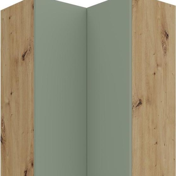 Armoire dangle haute LUNARA 2 - 60x60 cm, chêne vert/artisanal