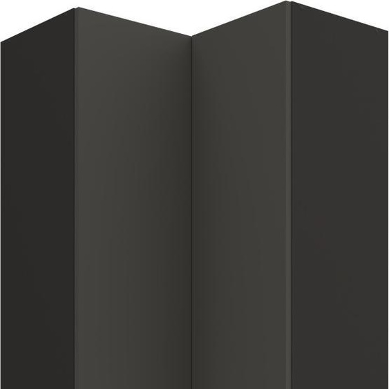 Armoire dangle haute LUNARA 2 - 60x60 cm, graphite / noir