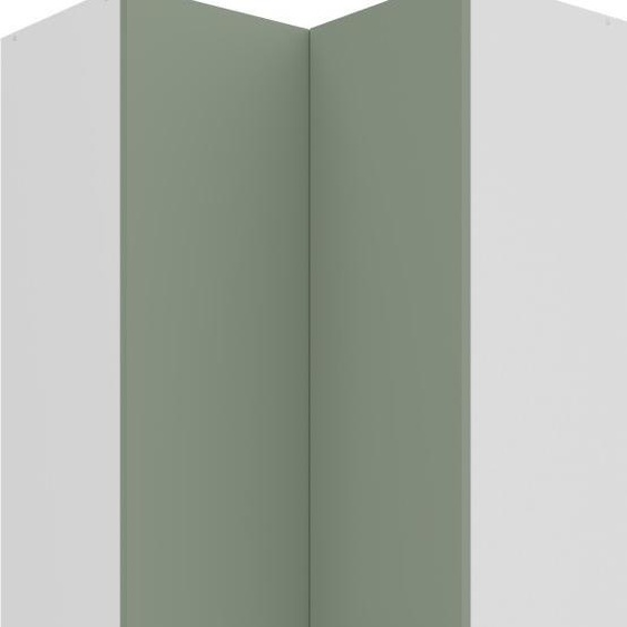 Armoire dangle haute LUNARA 2 - 60x60 cm, vert/blanc