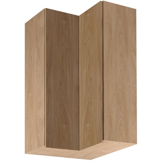 Armoire dangle haute SALERNO - 60x60 cm, chêne