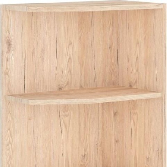 Armoire d’angle inférieure BERIT – largeur 30 cm, chêne bordeaux