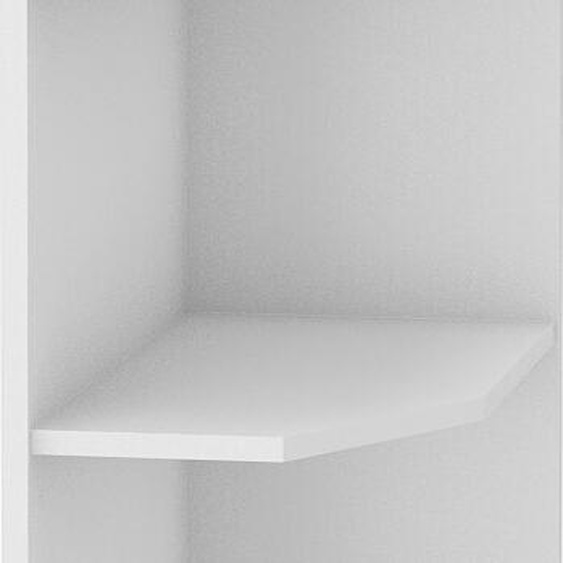 Armoire d’angle inférieure LAILI – largeur 30 cm, blanc
