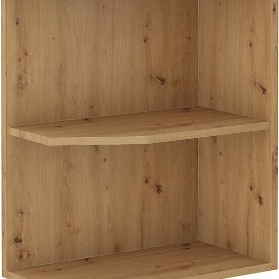 Armoire d’angle inférieure MALILA – largeur 30 cm, chêne artisan