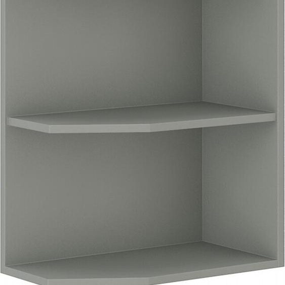 Armoire d’angle inférieure ULLERIKE – largeur 30 cm, gris