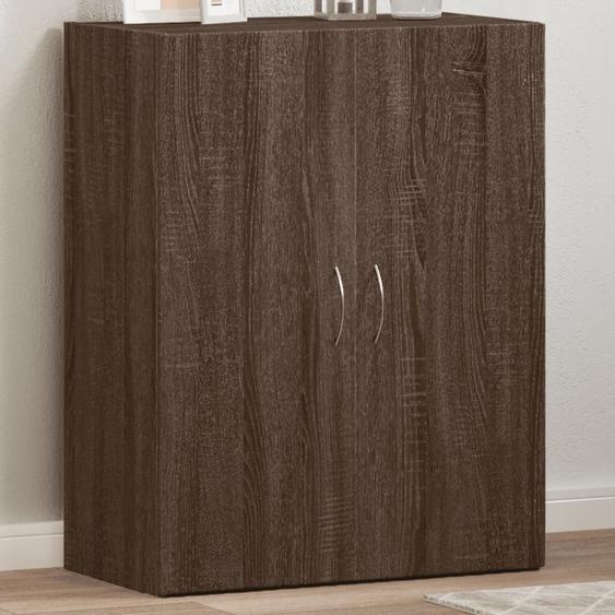 Armoire de classement chêne marron bois dingénierie