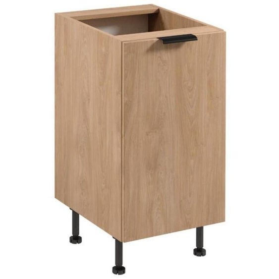 Armoire de cuisine Armoire basse Armoire de cuisine beige Bois Cuisine intégrée