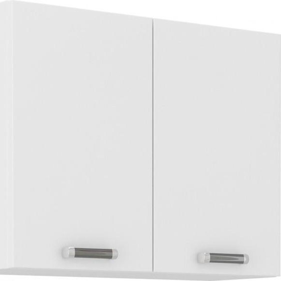 Armoire de cuisine supérieure ODONA – largeur 80 cm, blanc