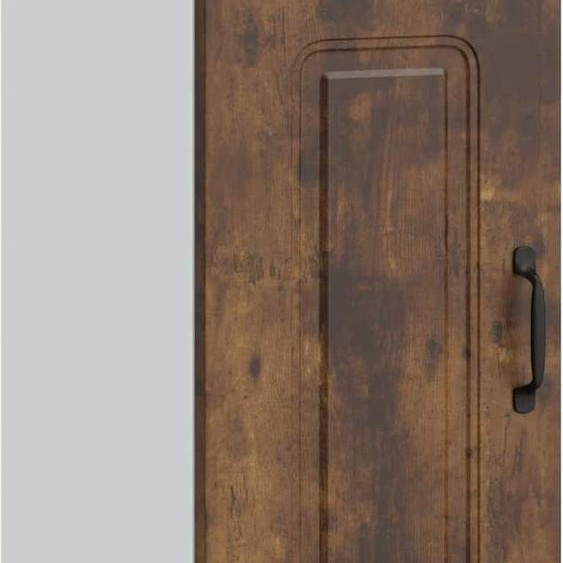 Armoire murale de cuisine Kalmar chêne fumé bois dingénierie
