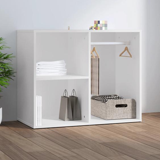 Armoire de dressing Blanc 80x40x65 cm Bois dingénierie
