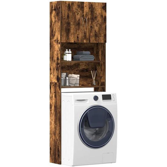 Armoire de machine à laver chêne fumé bois dingénierie