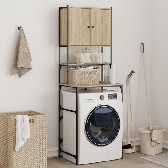Armoire de machine à laver chêne sonoma 68x48,5x194 cm
