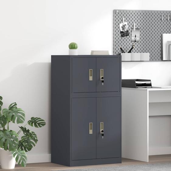 Armoire de rangement Anthracite 60 x 40 x 40 cm Acier