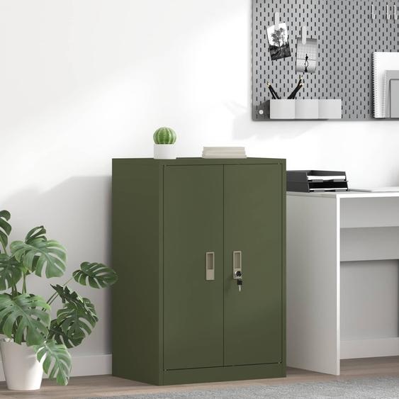 Armoire de rangement Vert olive 60 x 40 x 90 cm Acier