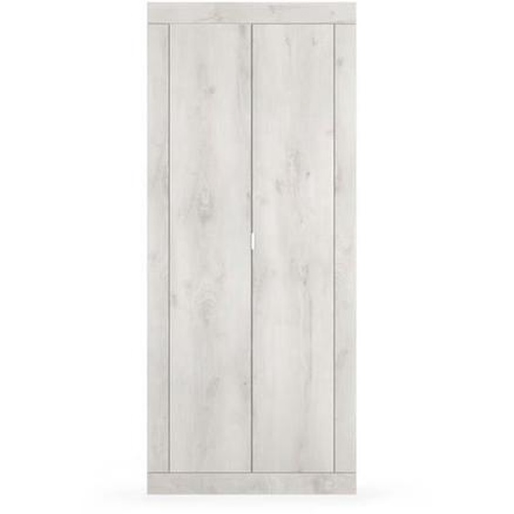 Armoire de rangement - MEUBLORAMA - Collection CISA - Chêne blanc - Moderne et tendance