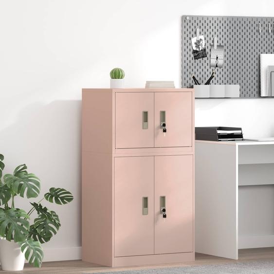 Armoire de rangement Rose 60 x 40 x 40 cm Acier