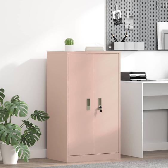 Armoire de rangement Rose 60 x 40 x 90 cm Acier